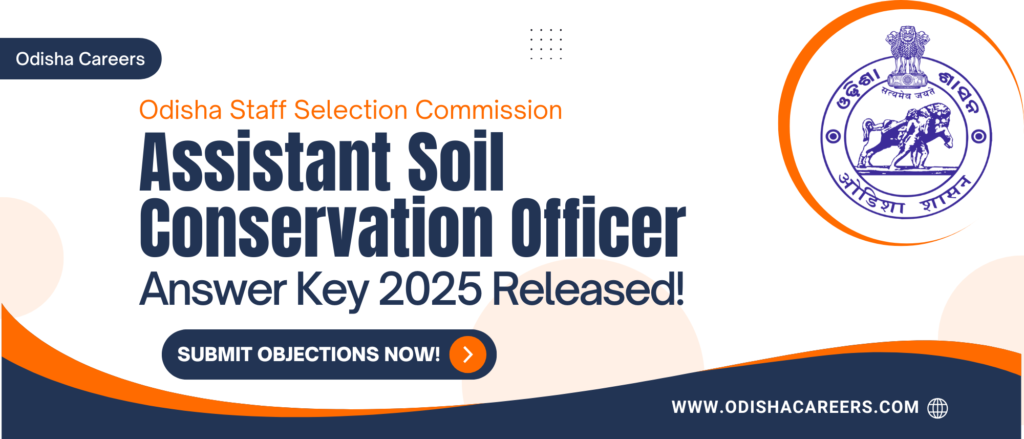 Assistant Soil Conservation Officer Answer Key 2025