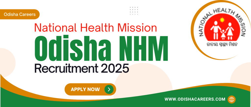 Odisha NHM Recruitment 2025