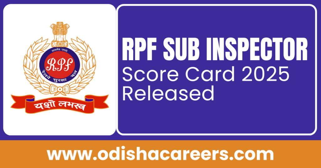 RPF SI Score Card 2025