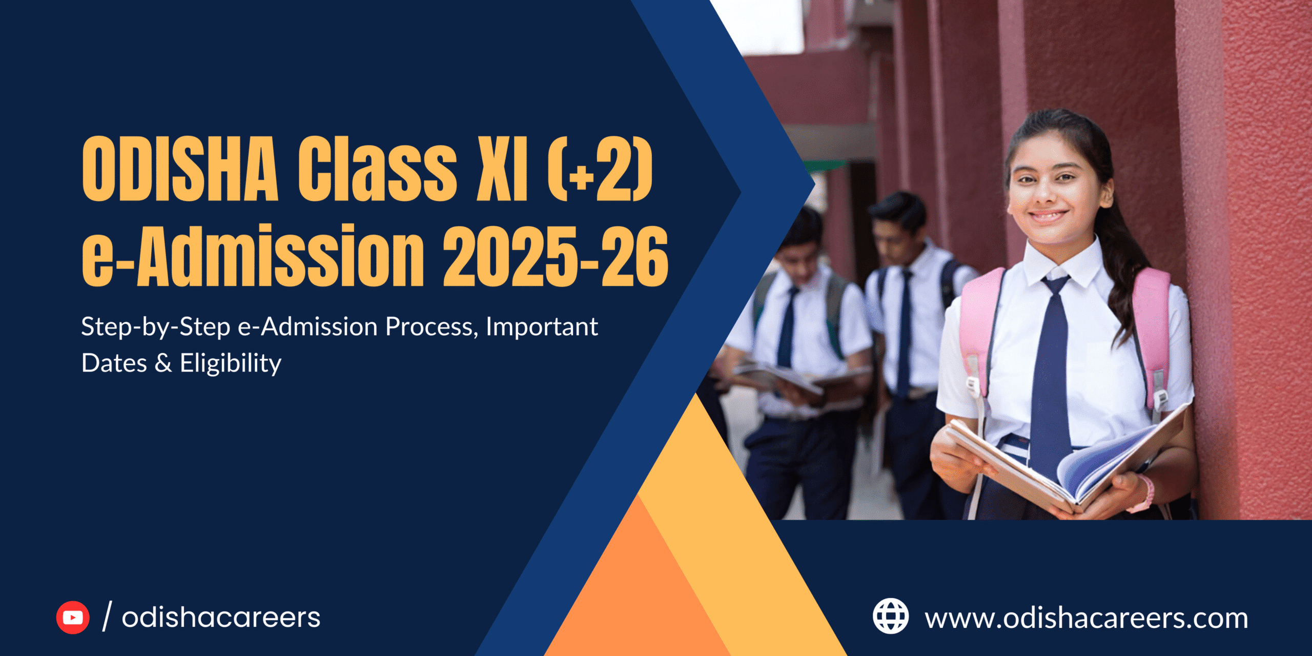 SAMS Odisha Class XI e-Admission 2025-26