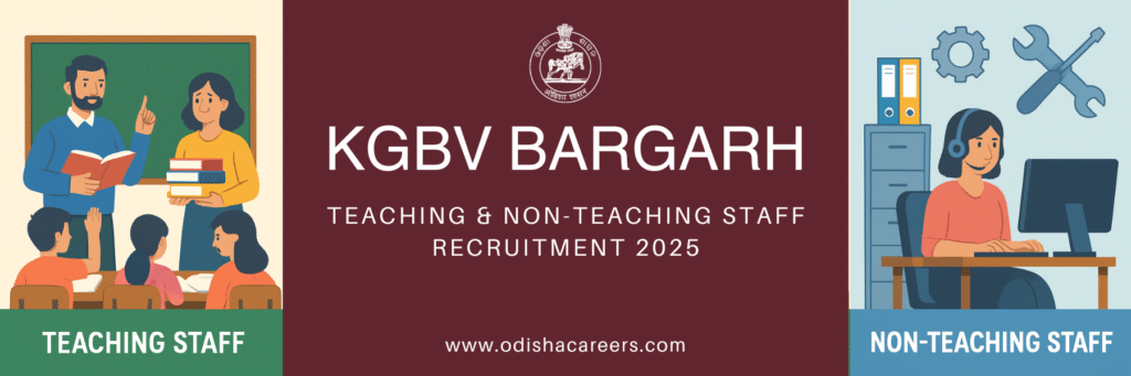 KGBV Bargarh Recruitment 2025