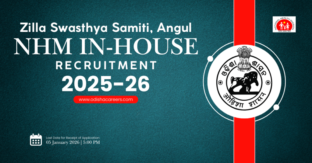 NHM Angul Recruitment 2026