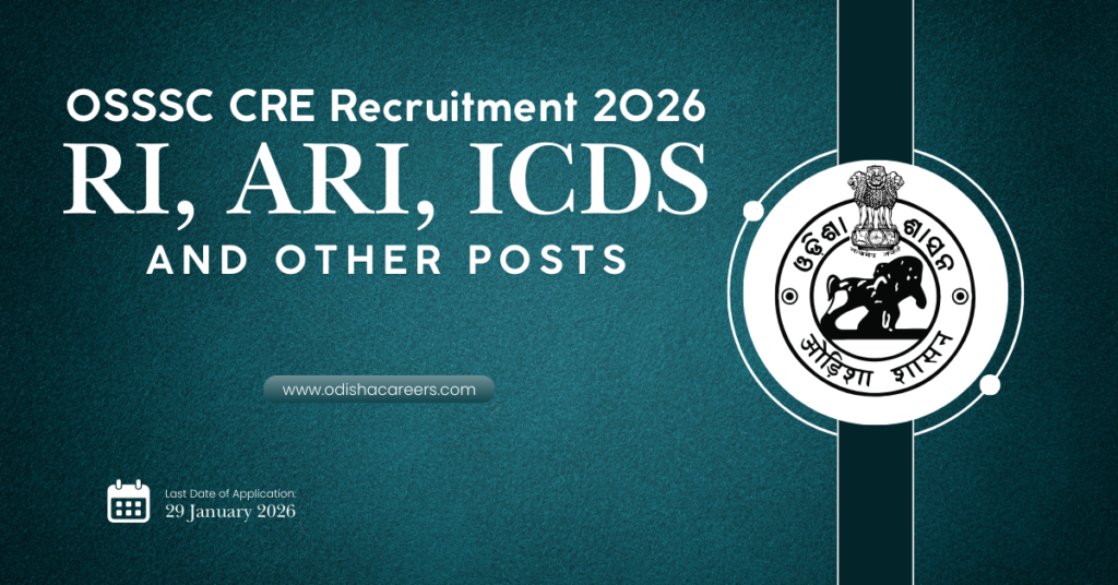 OSSSC CRE Recruitment 2026